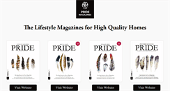 Desktop Screenshot of pridemagazines.co.uk