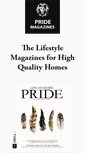 Mobile Screenshot of pridemagazines.co.uk