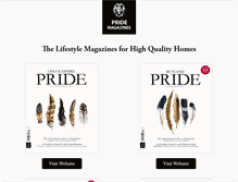 Tablet Screenshot of pridemagazines.co.uk